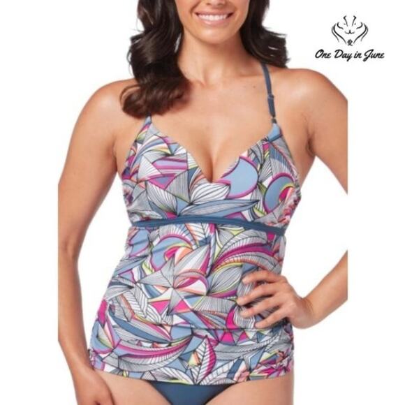 Free Country Tankini Top Size S - Picture 1 of 2